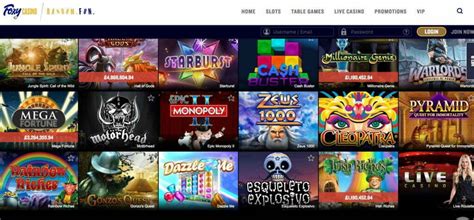 foxy casino desktop site.